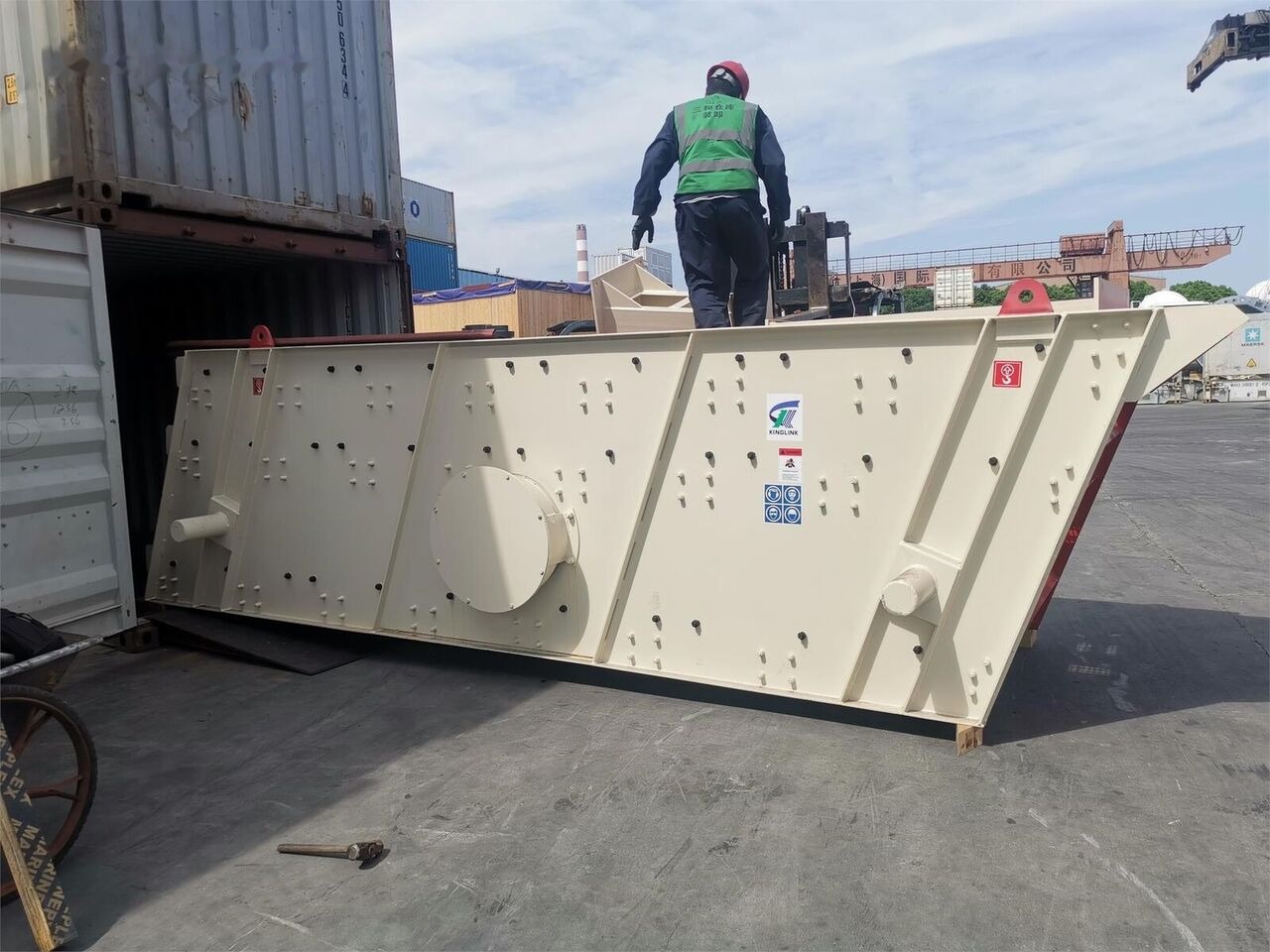 Kinglink 3YK1548 Vibrating Grizzly Screen | 100TPH - Zeefinstallatie: afbeelding 4 Kinglink 3YK1548 Vibrating Grizzly Screen | 100TPH - Zeefinstallatie: afbeelding 4