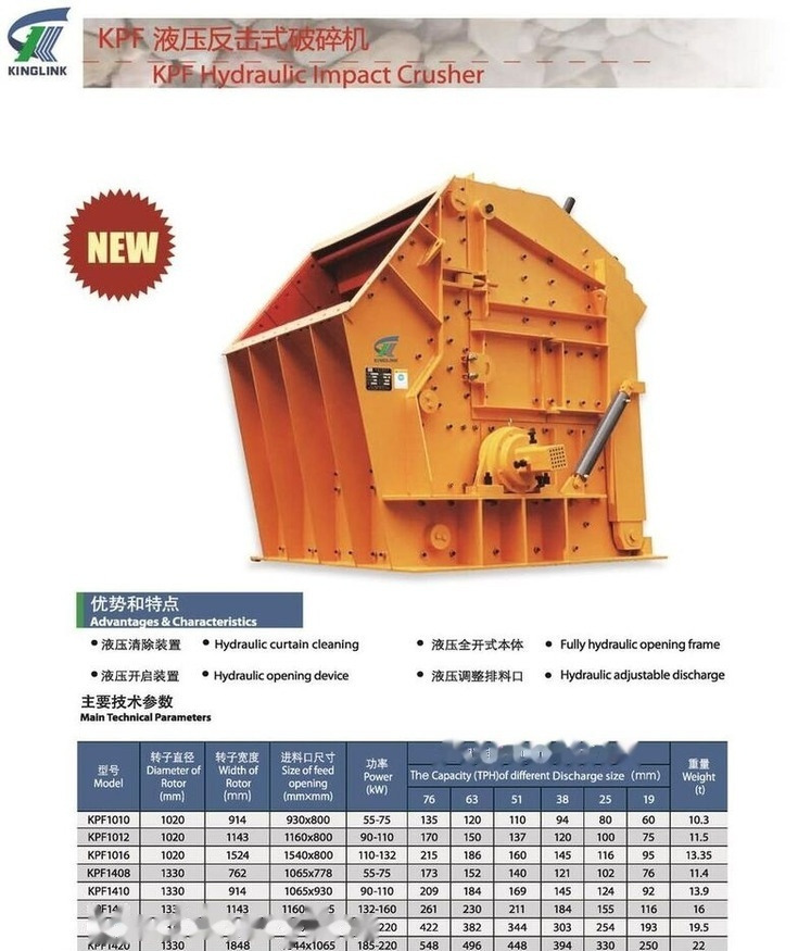 Kinglink KPF1420 HSI Impactor Crusher - Slagbreker: afbeelding 4 Kinglink KPF1420 HSI Impactor Crusher - Slagbreker: afbeelding 4