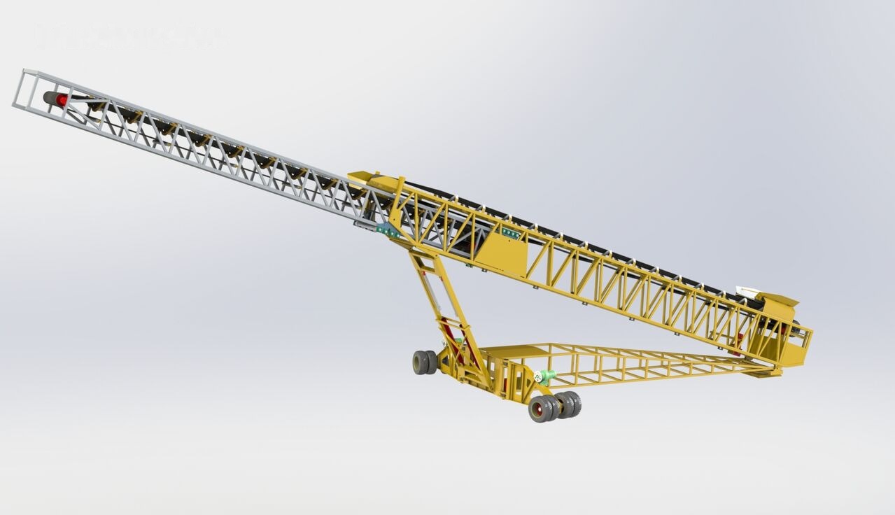 Kinglink Mobile Port Ship Loader | Telescopic Radial Stacker - Lopende band: afbeelding 3 Kinglink Mobile Port Ship Loader | Telescopic Radial Stacker - Lopende band: afbeelding 3