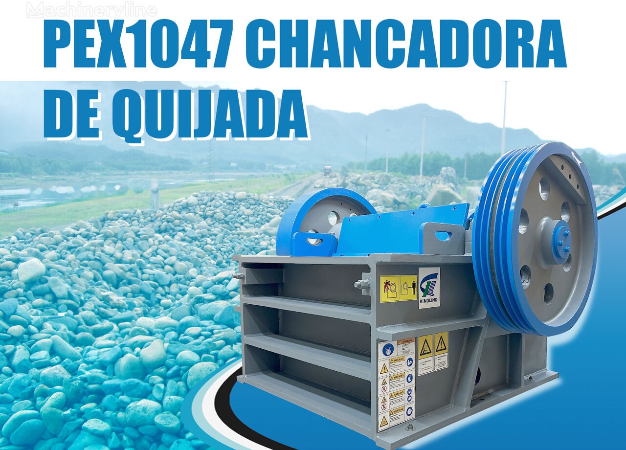 Kinglink PEX1047 CHANCADORA DE QUIJADA | TRITURADORA DE PIEDRA - Kaakbreker: afbeelding 1 Kinglink PEX1047 CHANCADORA DE QUIJADA | TRITURADORA DE PIEDRA - Kaakbreker: afbeelding 1