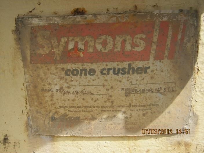 Kinglink SYMONS 4.25 FT Cone Crusher - Kegelbreker: afbeelding 4 Kinglink SYMONS 4.25 FT Cone Crusher - Kegelbreker: afbeelding 4