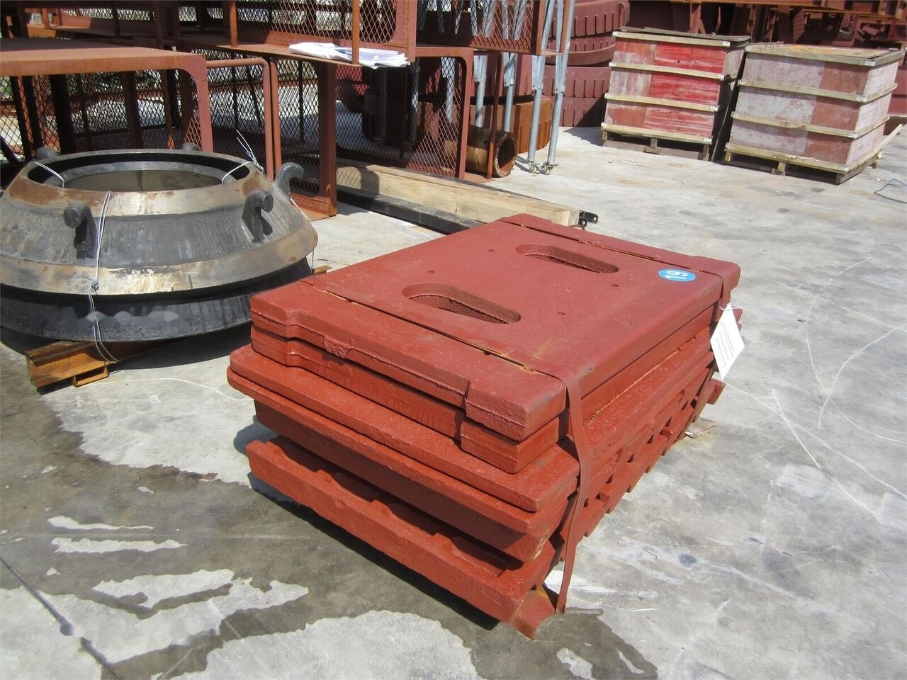 Movable and Fixed Jaw Plates for PE2436 Jaw Crusher - Onderdelen voor Kaakbreker: afbeelding 2 Movable and Fixed Jaw Plates for PE2436 Jaw Crusher - Onderdelen voor Kaakbreker: afbeelding 2