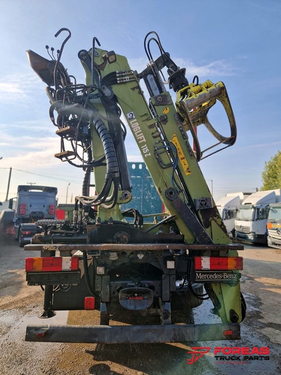 Houttransport, Kraanwagen voor het vervoer van hout MERCEDES-BENZ ACTROS 2648 6x4: afbeelding 6