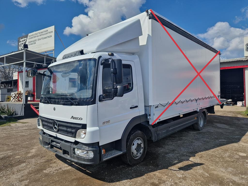 MERCEDES-BENZ ATEGO 816 - Schuifzeilen vrachtwagen: afbeelding 1 MERCEDES-BENZ ATEGO 816 - Schuifzeilen vrachtwagen: afbeelding 1