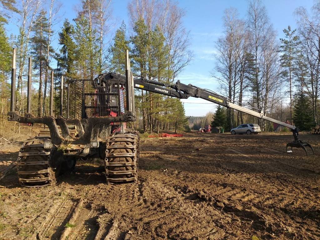 Forwarder Komatsu 855: afbeelding 13
