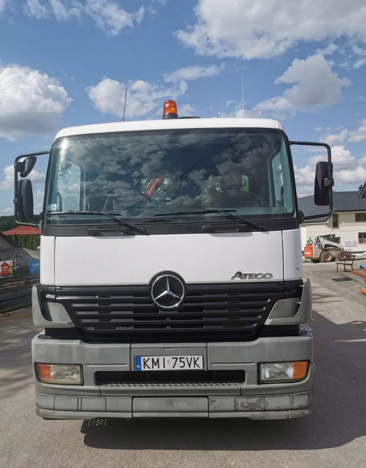 Vrachtwagen met open laadbak, Kraanwagen Mercedes-Benz Atego 1823 żuraw HDS Atlas 105.2 koła 315/80R22,5: afbeelding 18