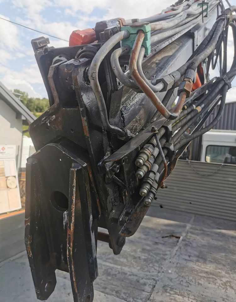 Vrachtwagen met open laadbak, Kraanwagen Mercedes-Benz Atego 1823 żuraw HDS Atlas 105.2 koła 315/80R22,5: afbeelding 12