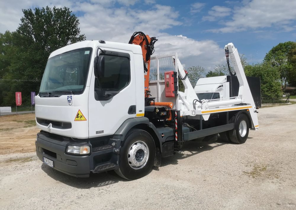Renault Premium 270DCi + żuraw HDS Atlas 105.2 + Bramowiec MEILLER 12t Kontener - Portaalarmsysteem vrachtwagen: afbeelding 1 Renault Premium 270DCi + żuraw HDS Atlas 105.2 + Bramowiec MEILLER 12t Kontener - Portaalarmsysteem vrachtwagen: afbeelding 1