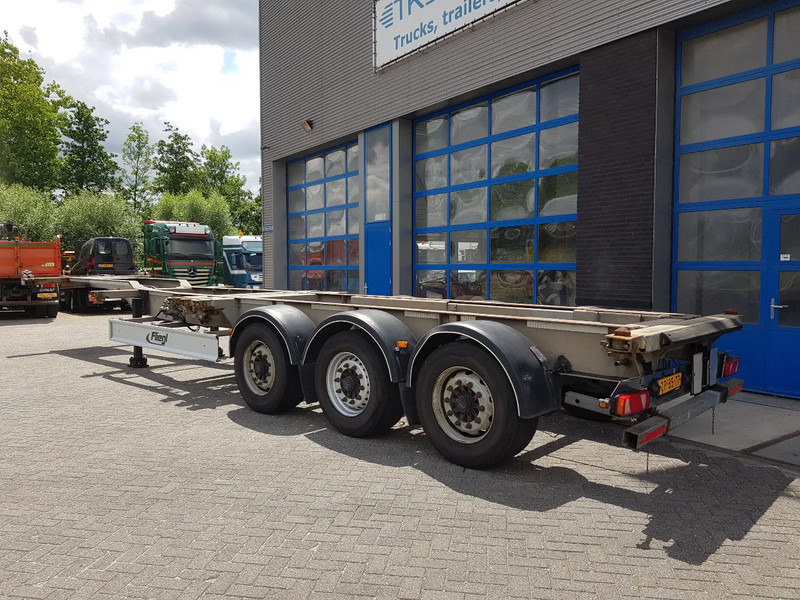 Fliegl SDS 380 MULTI BPW Disc Lift axle - Containertransporter/ Wissellaadbak oplegger: afbeelding 3 Fliegl SDS 380 MULTI BPW Disc Lift axle - Containertransporter/ Wissellaadbak oplegger: afbeelding 3