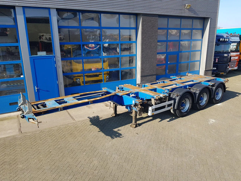 Pacton T3-010 Multi chassis Liftas BPW drum - Containertransporter/ Wissellaadbak oplegger: afbeelding 1 Pacton T3-010 Multi chassis Liftas BPW drum - Containertransporter/ Wissellaadbak oplegger: afbeelding 1