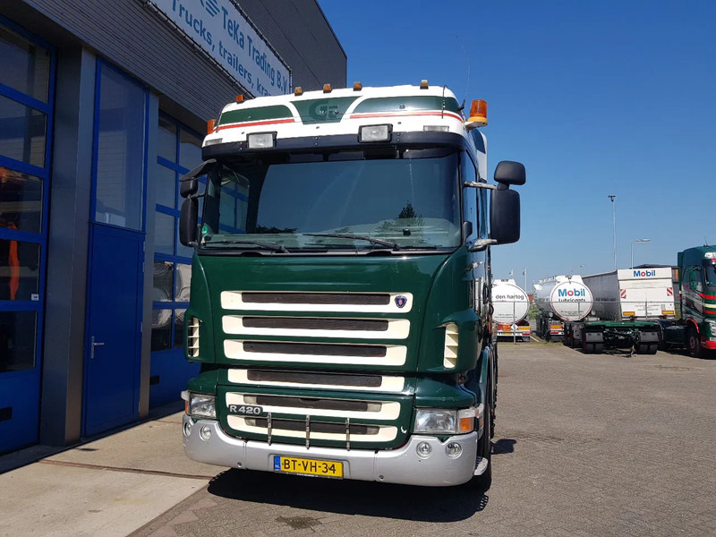 Scania R420 8x2 HIAB 800E-7 Hipro 80 ton/meter Winch Retarder - Kraanwagen: afbeelding 4 Scania R420 8x2 HIAB 800E-7 Hipro 80 ton/meter Winch Retarder - Kraanwagen: afbeelding 4