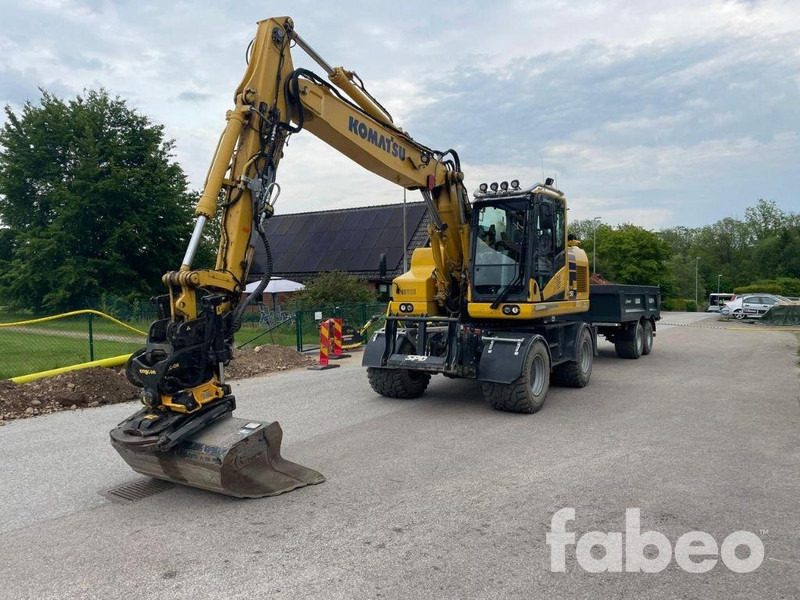 Komatsu PW160-11EO - Mobiele graafmachine: afbeelding 1 Komatsu PW160-11EO - Mobiele graafmachine: afbeelding 1