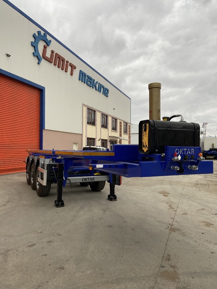 OKTAR CONTAINER TIPPER TRAILER ADR 2023 - Containertransporter/ Wissellaadbak oplegger: afbeelding 1 OKTAR CONTAINER TIPPER TRAILER ADR 2023 - Containertransporter/ Wissellaadbak oplegger: afbeelding 1