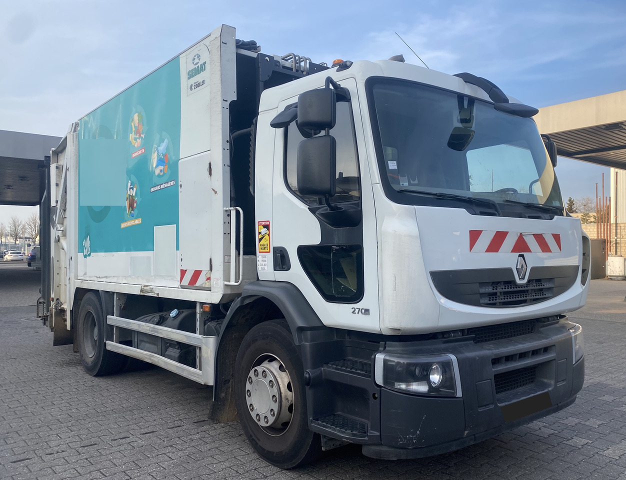 Renault Premium 270.19 DXi Müllwagen Garbage Truck Euro5 New Model - Vuilniswagen: afbeelding 1 Renault Premium 270.19 DXi Müllwagen Garbage Truck Euro5 New Model - Vuilniswagen: afbeelding 1