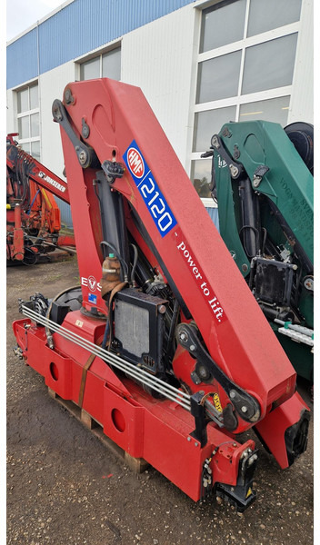 Autolaadkraan voor Vrachtwagen HMF 2120K4  700 hours: afbeelding 1
