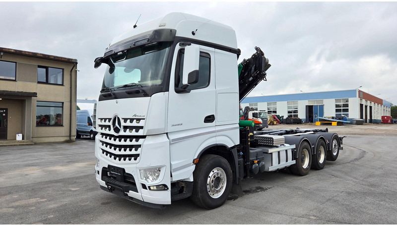 Mercedes-Benz Arocs 3253 8X4*4 Fassi F295 - Haakarmsysteem vrachtwagen, Kraanwagen: afbeelding 3 Mercedes-Benz Arocs 3253 8X4*4 Fassi F295 - Haakarmsysteem vrachtwagen, Kraanwagen: afbeelding 3