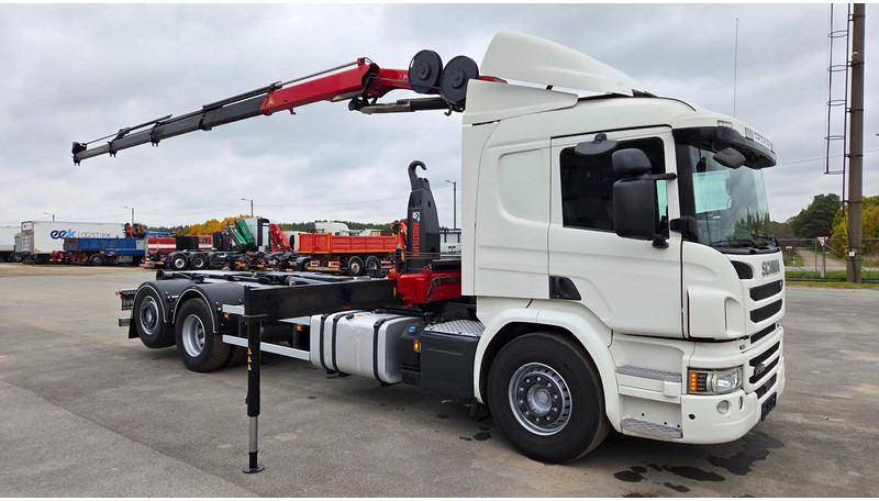 Scania P370 6X2*4 HMF 1730 - Haakarmsysteem vrachtwagen, Kraanwagen: afbeelding 2 Scania P370 6X2*4 HMF 1730 - Haakarmsysteem vrachtwagen, Kraanwagen: afbeelding 2