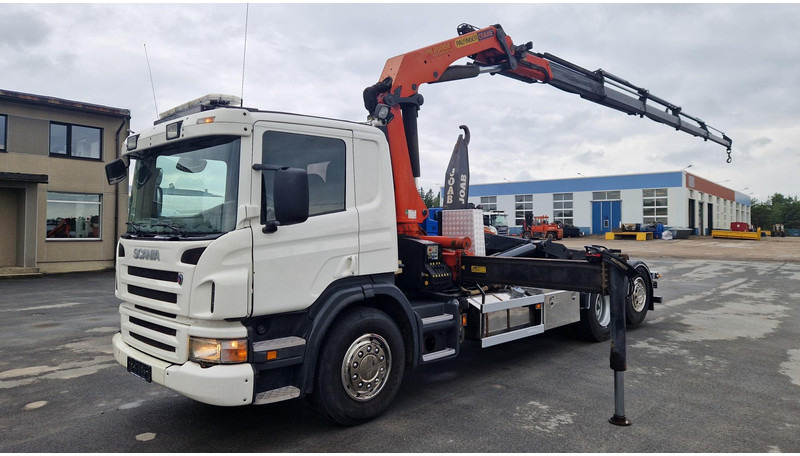 Scania P380 6X2*4 Palfinger PK20002 - Haakarmsysteem vrachtwagen, Kraanwagen: afbeelding 1 Scania P380 6X2*4 Palfinger PK20002 - Haakarmsysteem vrachtwagen, Kraanwagen: afbeelding 1