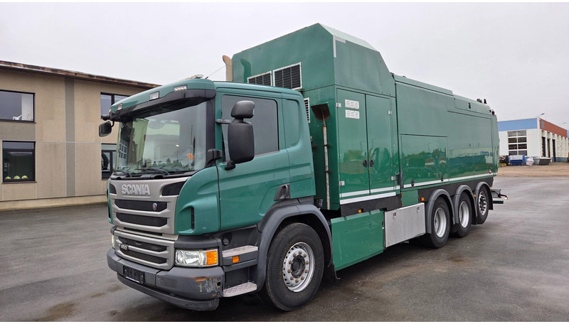 Scania P450 8X4*4 - Vacuümwagen: afbeelding 1 Scania P450 8X4*4 - Vacuümwagen: afbeelding 1