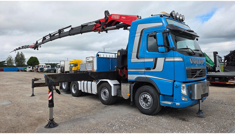 Volvo FH540 8X2 FASSI F660 + Jib max 33,5m. - Vrachtwagen met open laadbak, Kraanwagen: afbeelding 2 Volvo FH540 8X2 FASSI F660 + Jib max 33,5m. - Vrachtwagen met open laadbak, Kraanwagen: afbeelding 2