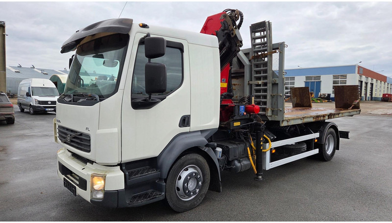 Volvo FL280 4X2 HMF 1560 + platform - Haakarmsysteem vrachtwagen, Kraanwagen: afbeelding 1 Volvo FL280 4X2 HMF 1560 + platform - Haakarmsysteem vrachtwagen, Kraanwagen: afbeelding 1
