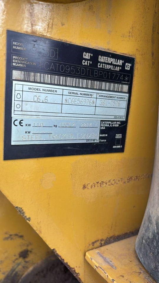CAT 953 D (Under Preparation) - Rupslader: afbeelding 2 CAT 953 D (Under Preparation) - Rupslader: afbeelding 2