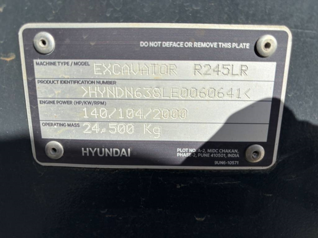 Nieuw Graafmachine Hyundai R 245 LR: afbeelding 8