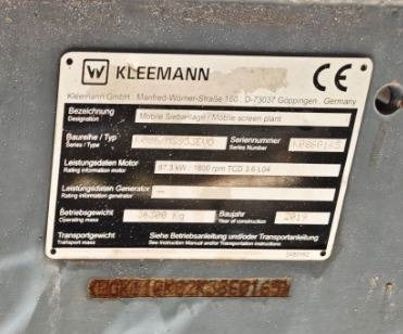 Kleemann MS 953 Evo - Zeefinstallatie: afbeelding 3 Kleemann MS 953 Evo - Zeefinstallatie: afbeelding 3