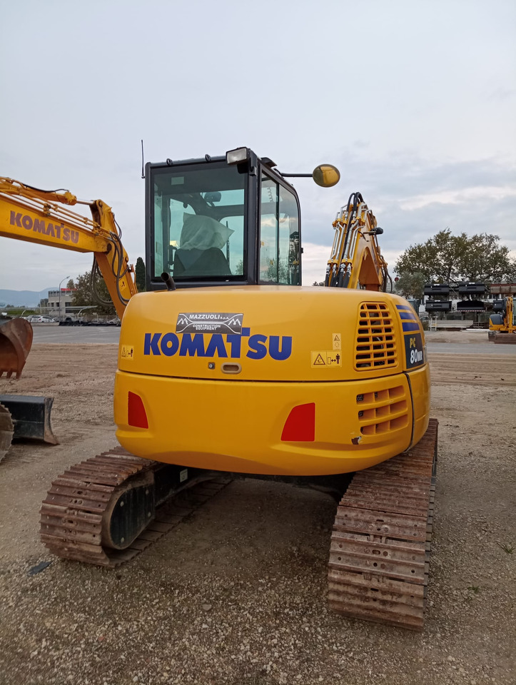 KOMATSU PC80MR-5 - Rupsgraafmachine: afbeelding 5 KOMATSU PC80MR-5 - Rupsgraafmachine: afbeelding 5