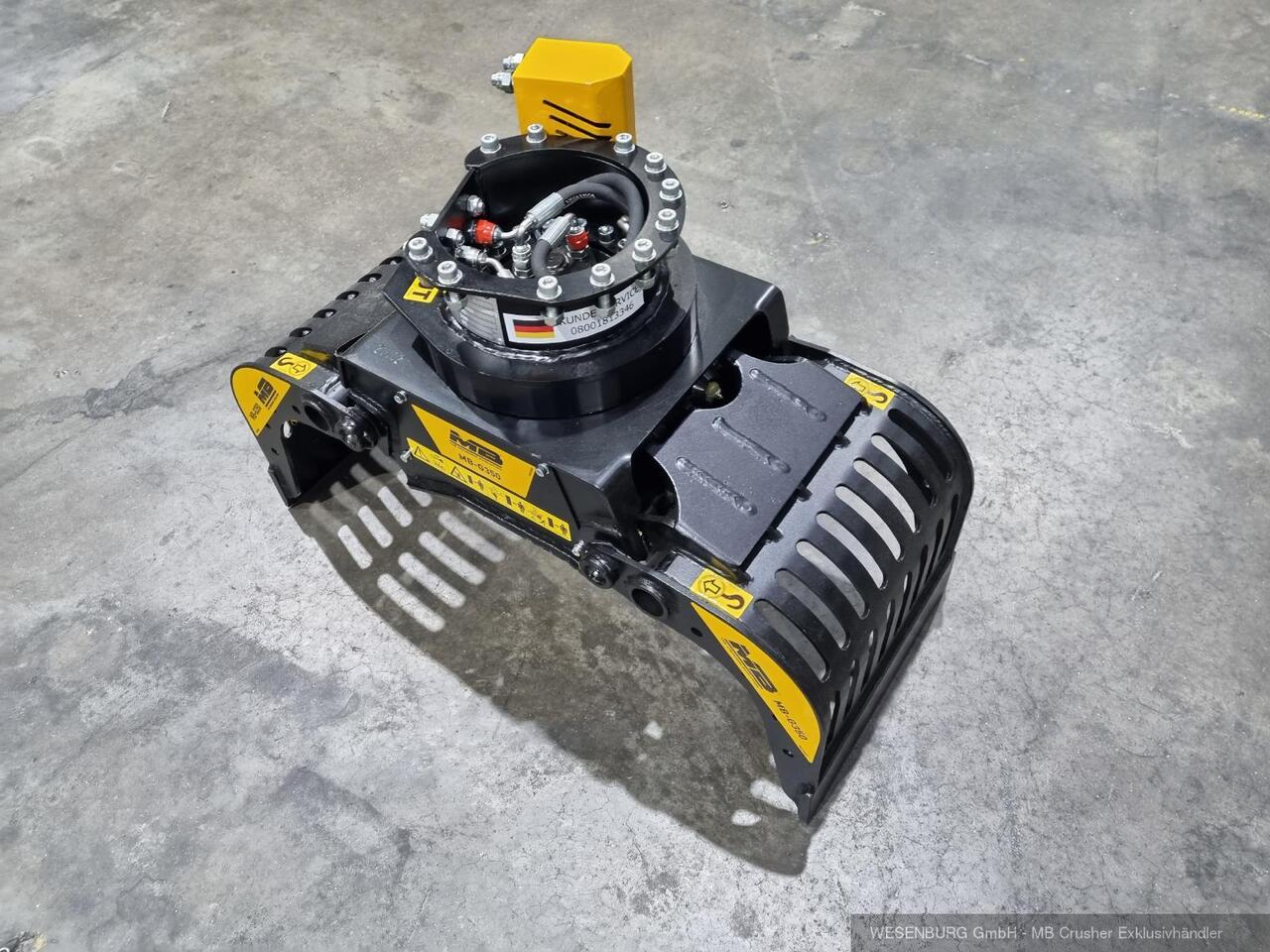 MB Crusher Sortiergreifer MB-G350 Anbauklasse 1,3 - 2,6 t - Grijper voor Bouwmachine: afbeelding 3 MB Crusher Sortiergreifer MB-G350 Anbauklasse 1,3 - 2,6 t - Grijper voor Bouwmachine: afbeelding 3
