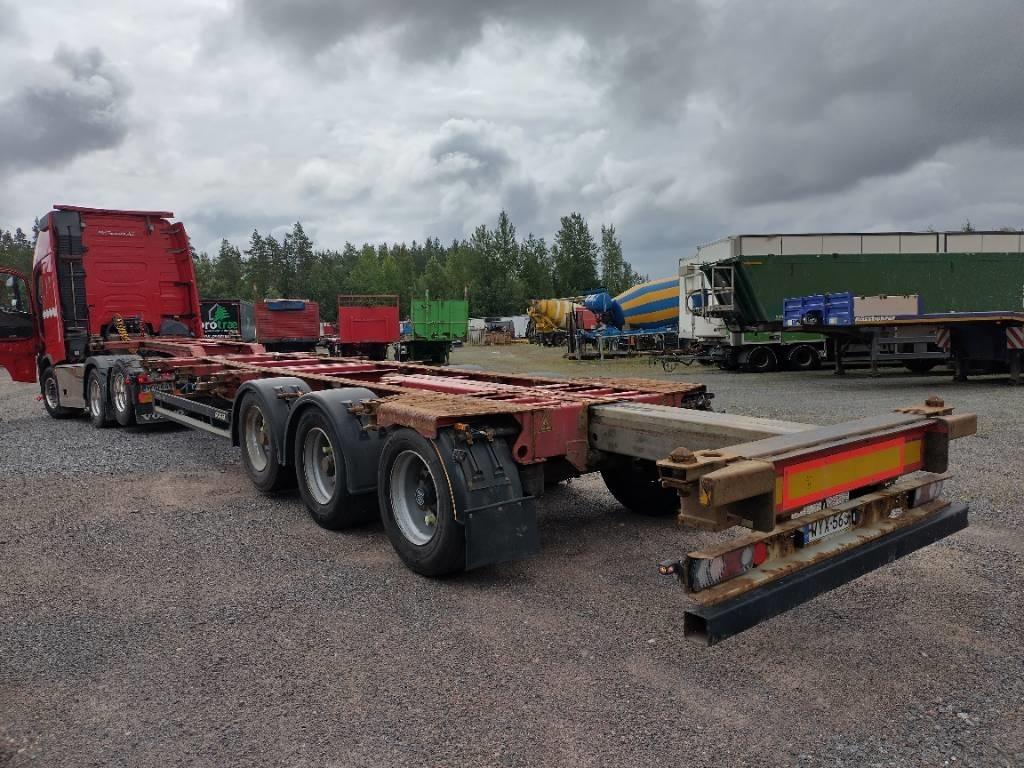Kögel Hanhenkaula konttivaunu,jatkoperä - Containertransporter/ Wissellaadbak oplegger: afbeelding 1 Kögel Hanhenkaula konttivaunu,jatkoperä - Containertransporter/ Wissellaadbak oplegger: afbeelding 1
