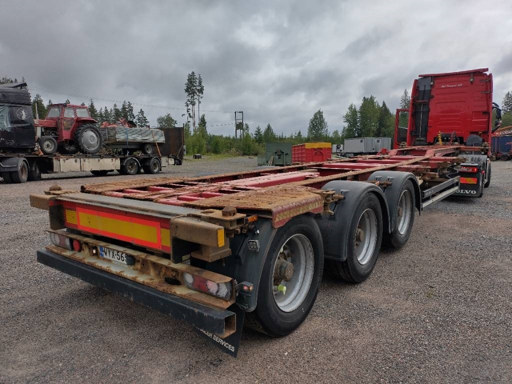 Kögel Hanhenkaula konttivaunu,jatkoperä - Containertransporter/ Wissellaadbak oplegger: afbeelding 2 Kögel Hanhenkaula konttivaunu,jatkoperä - Containertransporter/ Wissellaadbak oplegger: afbeelding 2