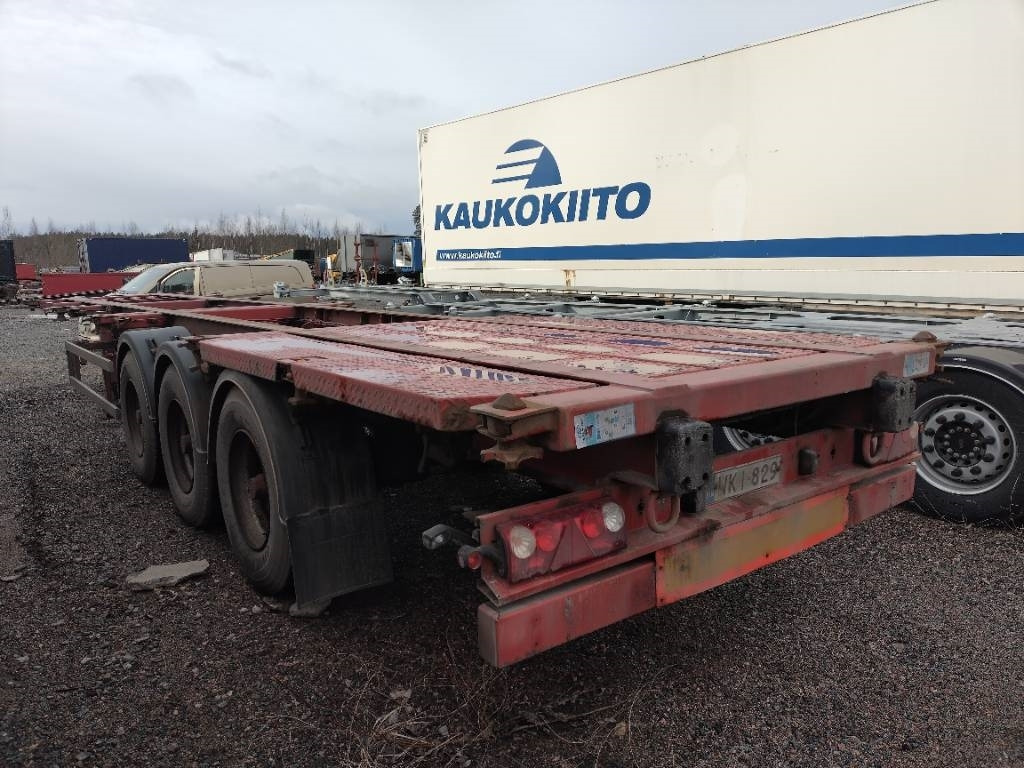 Närko Suora konttiraami, purkutaso - Containertransporter/ Wissellaadbak oplegger: afbeelding 1 Närko Suora konttiraami, purkutaso - Containertransporter/ Wissellaadbak oplegger: afbeelding 1