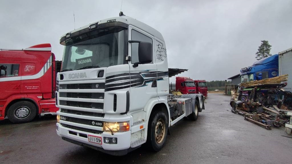 Scania R164 480 rautajouset,av4100mm , ADR. HIENO!! - Chassis vrachtwagen: afbeelding 2 Scania R164 480 rautajouset,av4100mm , ADR. HIENO!! - Chassis vrachtwagen: afbeelding 2