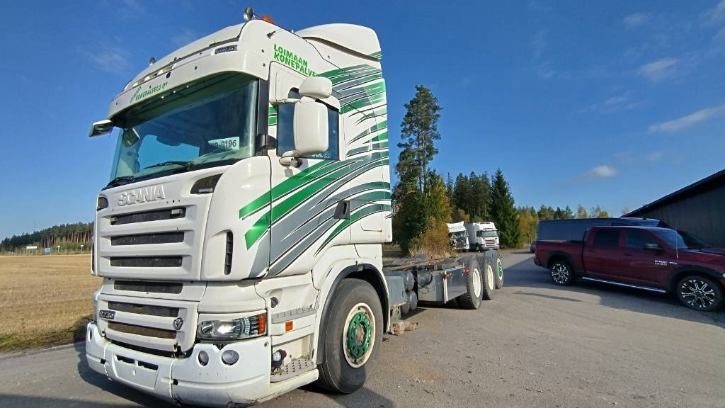 Scania R500 8x4 ilmajousi alusta - Chassis vrachtwagen: afbeelding 2 Scania R500 8x4 ilmajousi alusta - Chassis vrachtwagen: afbeelding 2
