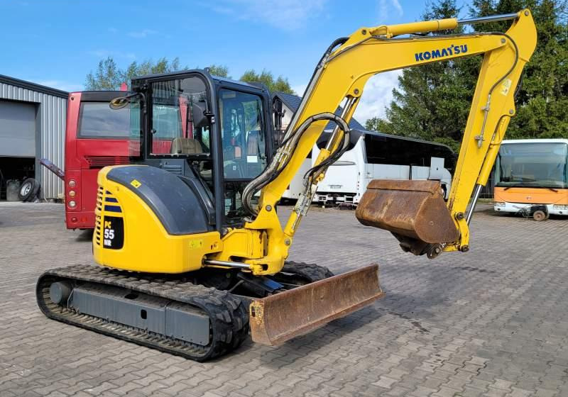 Komatsu PC55MR-3 / SPROWADZONA / 4 380 MTH - Rupsgraafmachine: afbeelding 2 Komatsu PC55MR-3 / SPROWADZONA / 4 380 MTH - Rupsgraafmachine: afbeelding 2