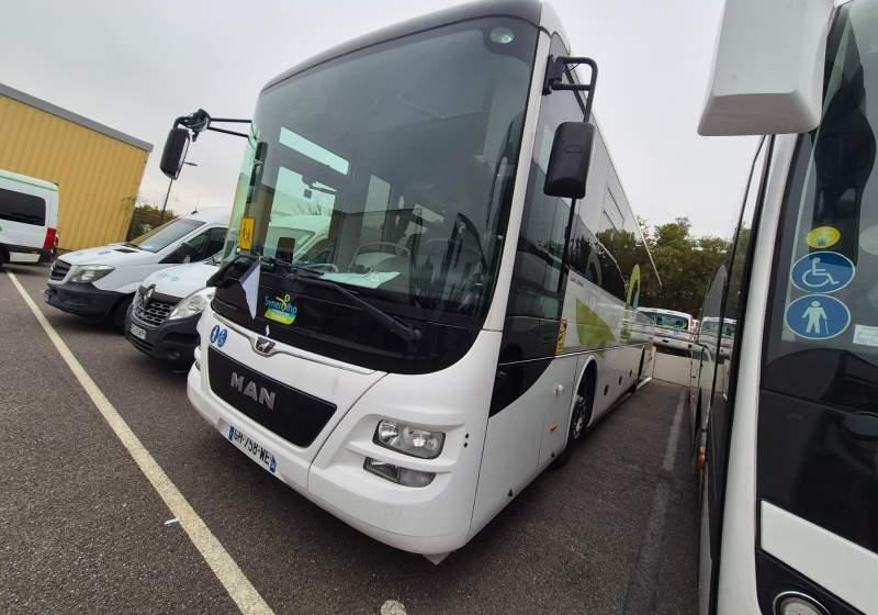 Streekbus MAN INTERCITY/ SPROWADZONY/ 12.30 M / KLIMA: afbeelding 1