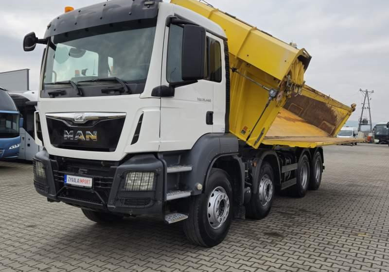 Kipper vrachtwagen MAN TGS 35.440/2 STRONNA WYWROTKA/SPROWADZONY Z FR: afbeelding 7