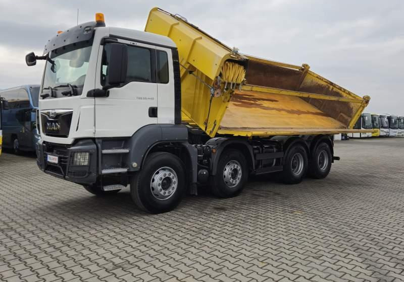 Kipper vrachtwagen MAN TGS 35.440/2 STRONNA WYWROTKA/SPROWADZONY Z FR: afbeelding 8