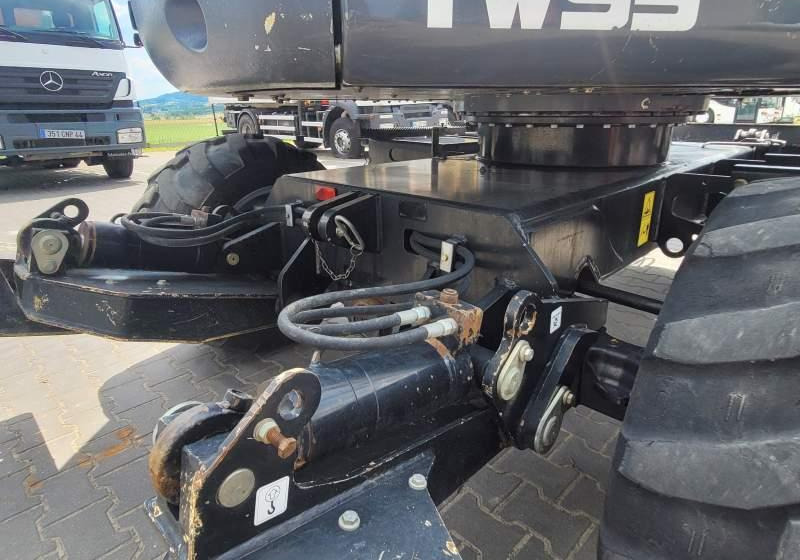 Mobiele graafmachine Schaeff TW95 / SPROWADZONA Z FRANCJI/ 6 500 MTH: afbeelding 12