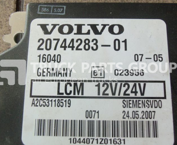 VOLVO FH12, FM12 EURO 3 emission, lightning control unit LCM, SLCM, 20 control unit - ECU voor Vrachtwagen: afbeelding 2 VOLVO FH12, FM12 EURO 3 emission, lightning control unit LCM, SLCM, 20 control unit - ECU voor Vrachtwagen: afbeelding 2