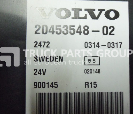ECU voor Vrachtwagen VOLVO VECU control unit FH12, FH13, EURO3, EURO4, EURO5 control unit: afbeelding 11