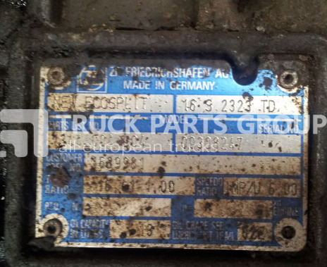 ZF 16S2323 TD gearbox - Versnellingsbak voor Vrachtwagen: afbeelding 2 ZF 16S2323 TD gearbox - Versnellingsbak voor Vrachtwagen: afbeelding 2