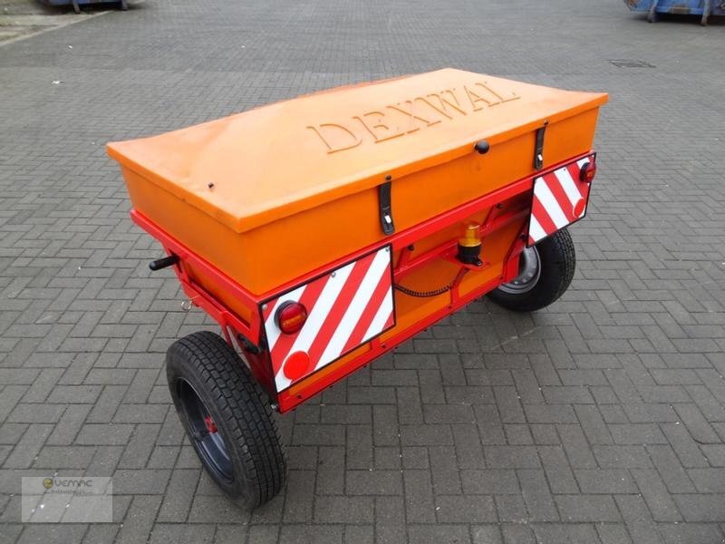 Nieuw Zout/ Zandstrooier Dexwal Kastenstreuer Salzstreuer Walzenstreuer Streuer ATV Quad NEU: afbeelding 6