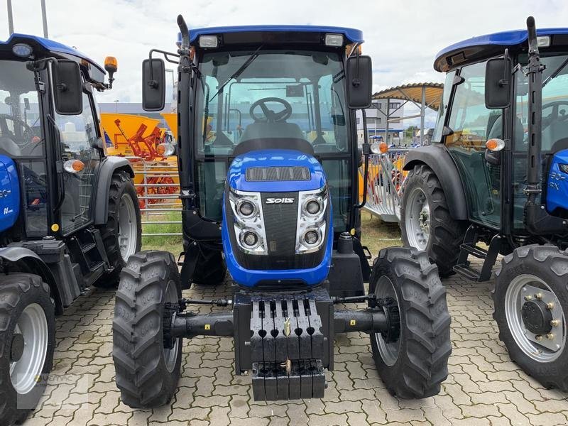Nieuw Tractor Solis 50 RX 50PS Frontlader Schaufel Sonalika Traktor Schlepper KLIMA NEU: afbeelding 16