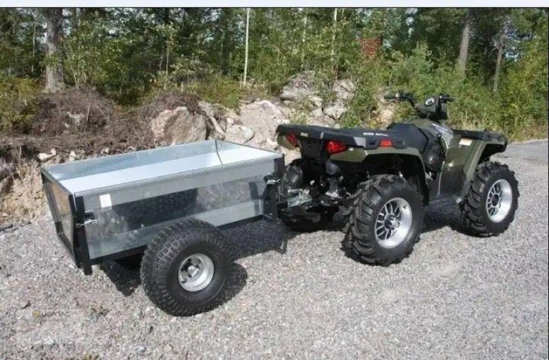 Vemac Heckkipper ATV TR500 Gitter 500kg Kipper Quad Traktor PKW - Kipper aanhangwagen: afbeelding 2 Vemac Heckkipper ATV TR500 Gitter 500kg Kipper Quad Traktor PKW - Kipper aanhangwagen: afbeelding 2