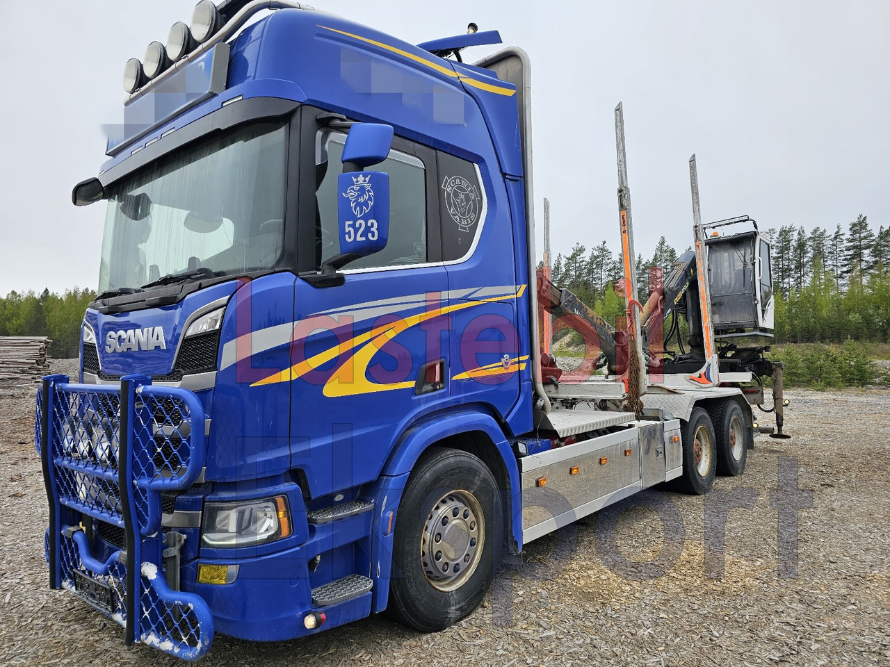 Scania R650 - Houttransport, Kraanwagen: afbeelding 5 Scania R650 - Houttransport, Kraanwagen: afbeelding 5