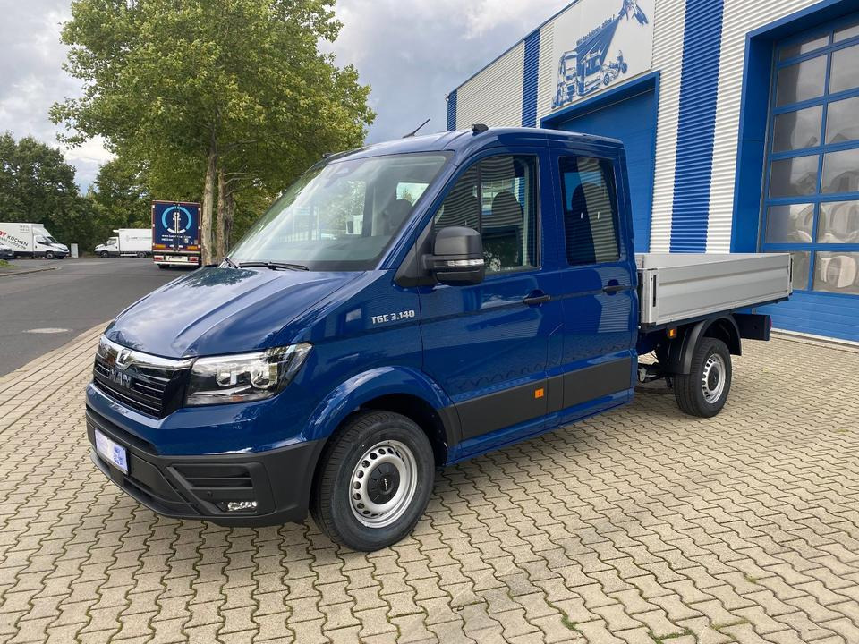 MAN TGE 3.140 Doka Pritsche Next Level *TEMPO*KLIMA*CAM*AHK*APP*PDC*INKL.19% MWST*SOFORT!* - Bestelwagen met open laadbak, Bestelwagen met dubbele cabine: afbeelding 4 MAN TGE 3.140 Doka Pritsche Next Level *TEMPO*KLIMA*CAM*AHK*APP*PDC*INKL.19% MWST*SOFORT!* - Bestelwagen met open laadbak, Bestelwagen met dubbele cabine: afbeelding 4