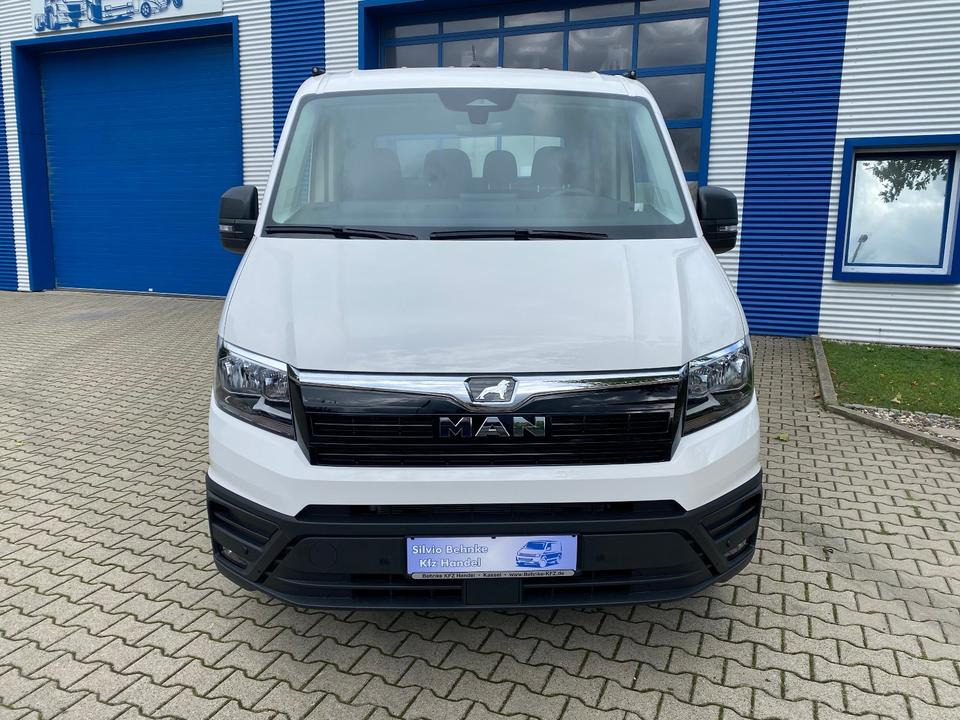 MAN TGE 3.140 Doka Pritsche Next Level *TEMPO*KLIMA*CAM*AHK*APP*PDC*INKL.19% MWST*SOFORT!* - Bestelwagen met open laadbak, Bestelwagen met dubbele cabine: afbeelding 3 MAN TGE 3.140 Doka Pritsche Next Level *TEMPO*KLIMA*CAM*AHK*APP*PDC*INKL.19% MWST*SOFORT!* - Bestelwagen met open laadbak, Bestelwagen met dubbele cabine: afbeelding 3