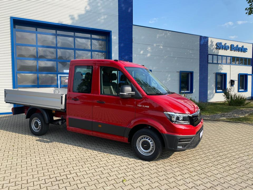 MAN TGE 3.140 Doka Pritsche Next Level *TEMPO*KLIMA*CAM*AHK*APP*PDC*INKL.19% MWST*SOFORT!* - Bestelwagen met open laadbak, Bestelwagen met dubbele cabine: afbeelding 2 MAN TGE 3.140 Doka Pritsche Next Level *TEMPO*KLIMA*CAM*AHK*APP*PDC*INKL.19% MWST*SOFORT!* - Bestelwagen met open laadbak, Bestelwagen met dubbele cabine: afbeelding 2